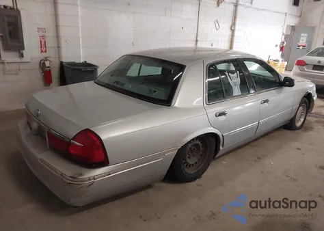 2000 Mercury Grand Marquis Ls z USA, uszkodzony, nr VIN 2MEFM75W1YX686291